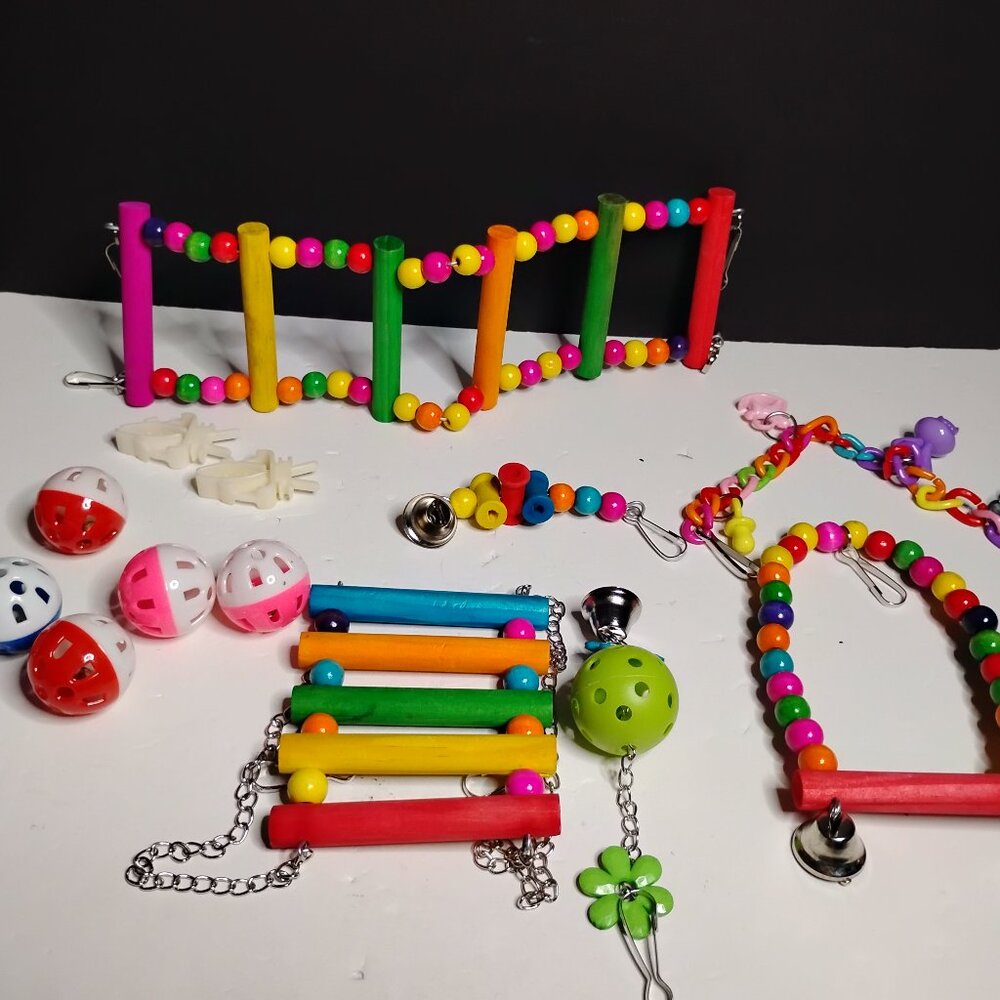 Parakeet Bird Toys